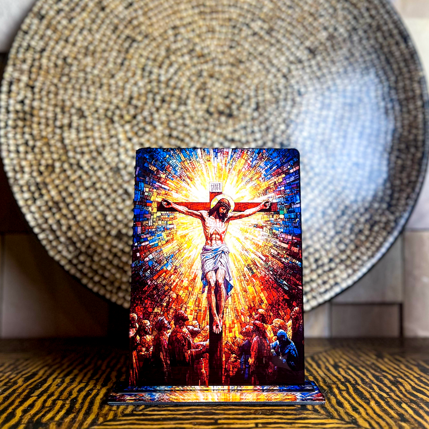 Acrylic Standing Decor: Jesus on Cross