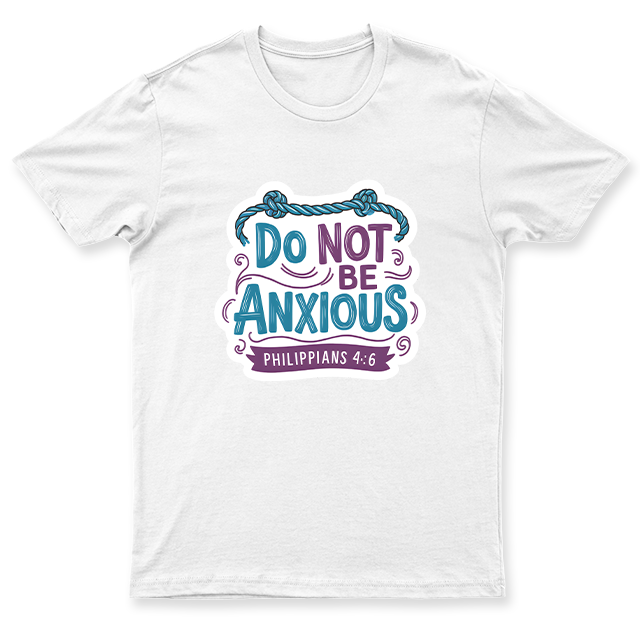 C.Spandex Shirt: Do Not Be Anxious