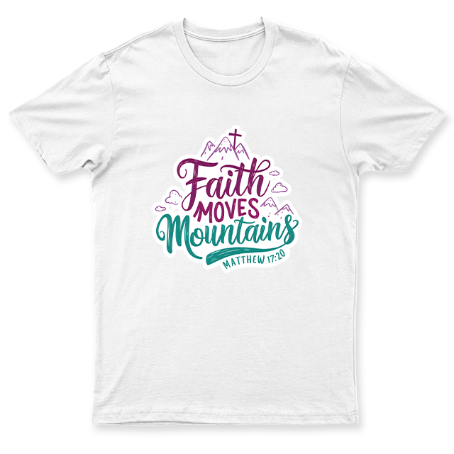 C.Spandex Shirt: Faith Moves Mountains