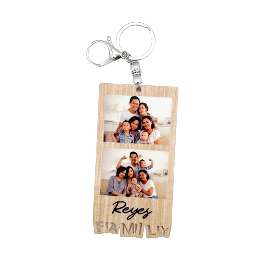 Acrylic Bag Charm: Family Cutout