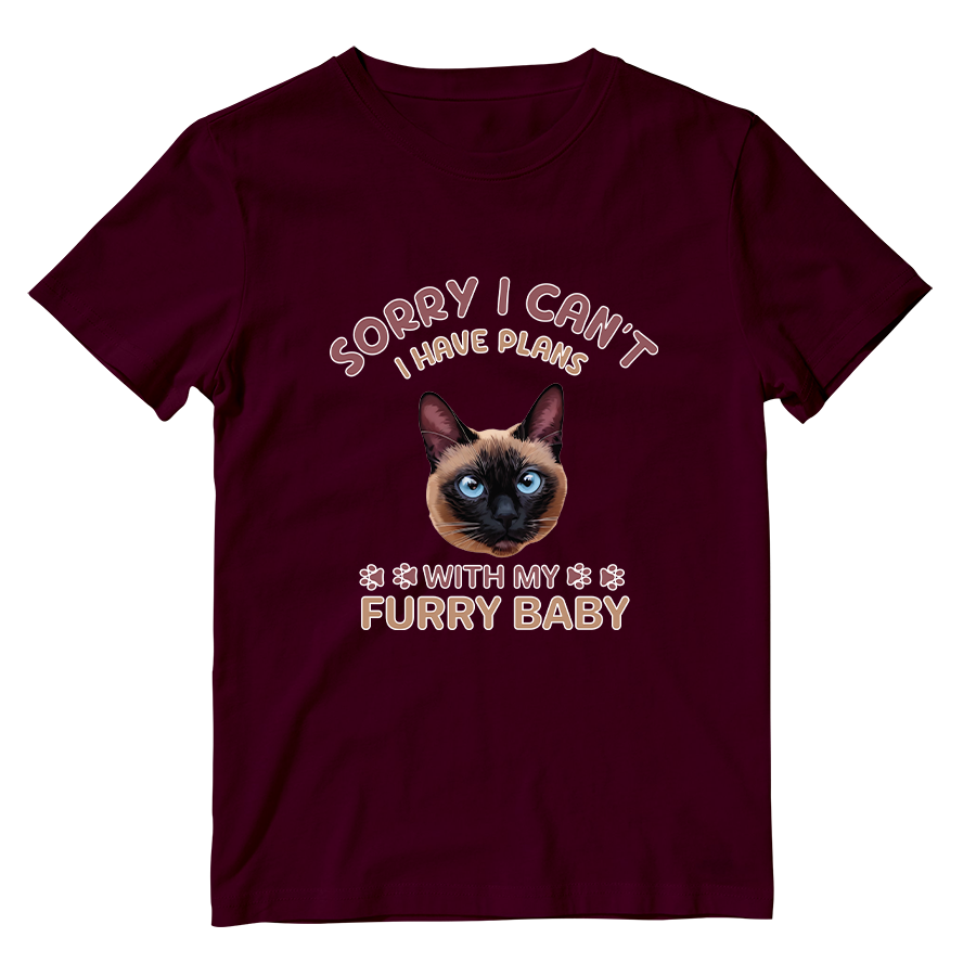 Cotton Shirt: I Have Plans With My Furry Baby