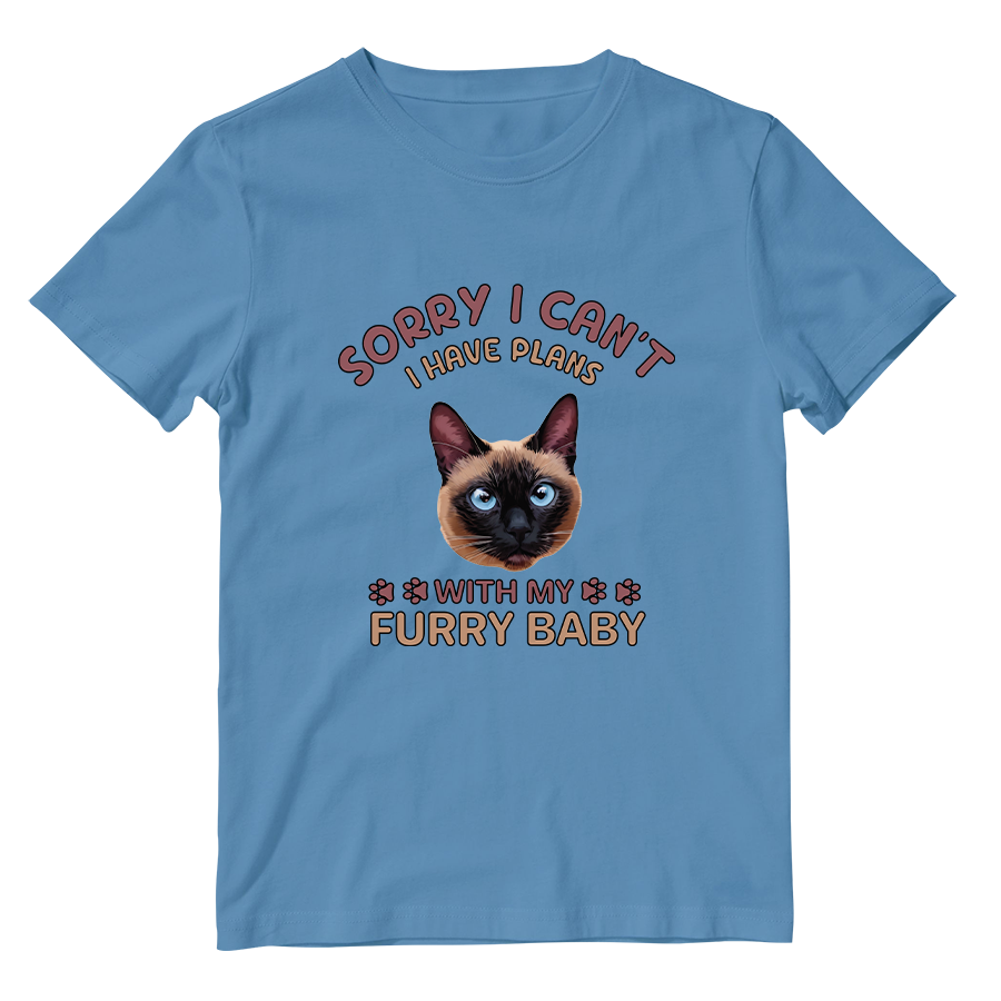 Cotton Shirt: I Have Plans With My Furry Baby