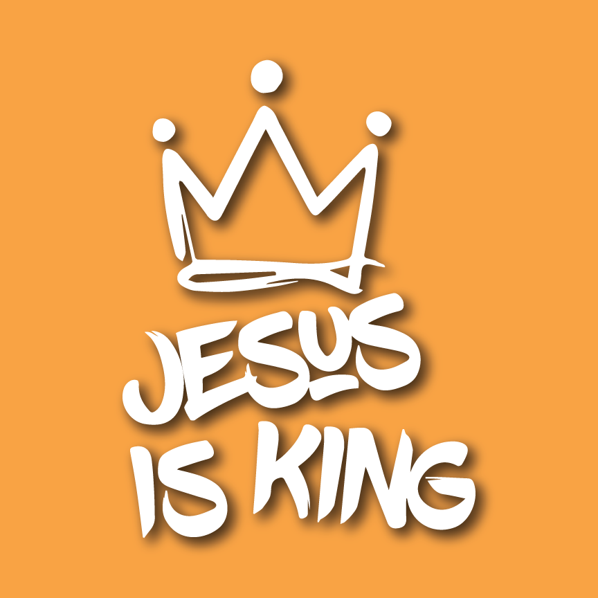Vehicle Sticker: Jesus King
