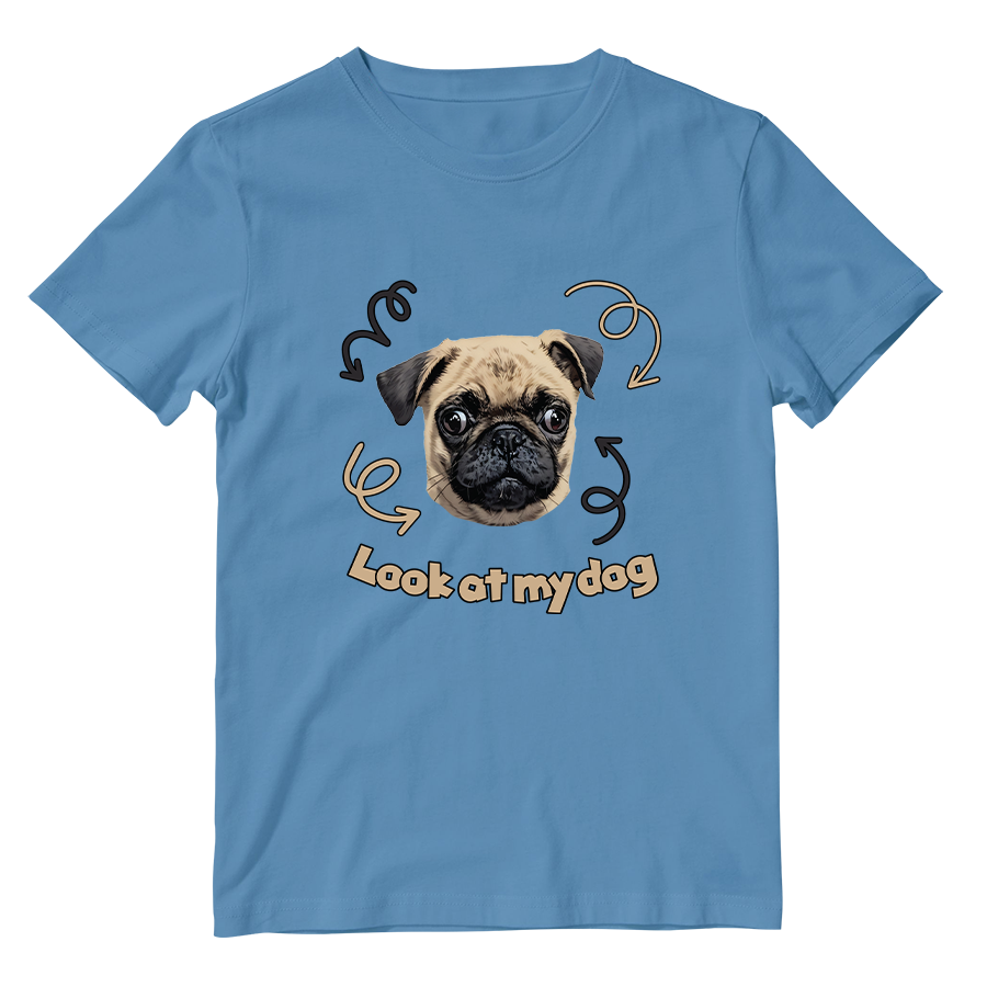 Cotton Shirt: Look at My Dog