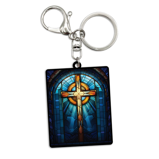 Acrylic Bag Charm: Midnight Glow