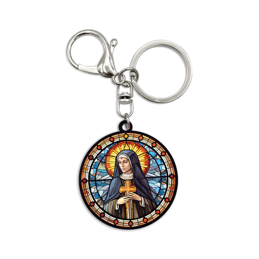 Acrylic Bag Charm: Saint Rita