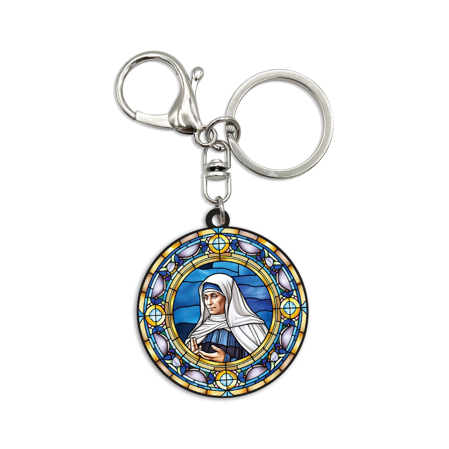 Acrylic Bag Charm: Saint Teresa of Kolkata