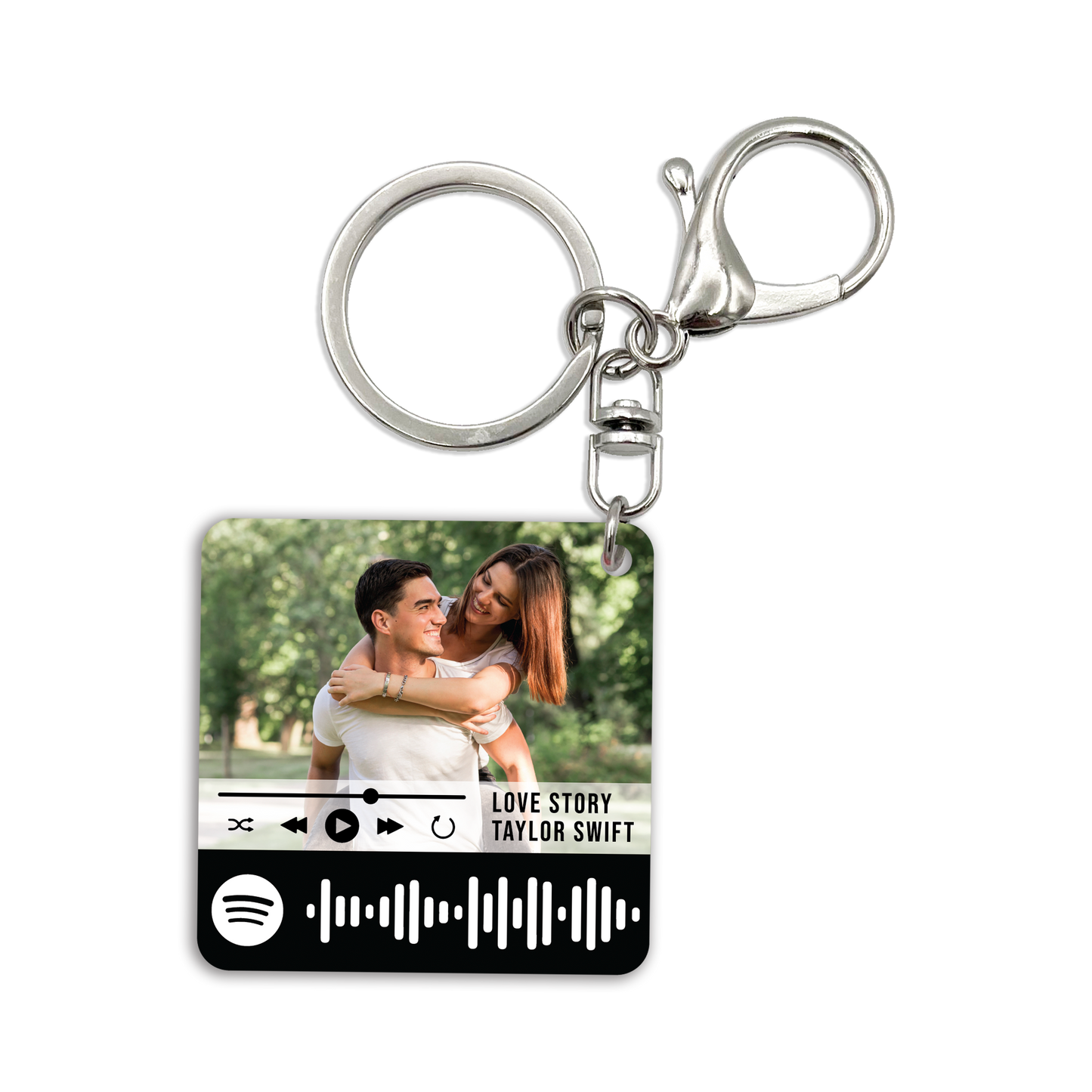 Acrylic Bag Charm: Theme Song Square