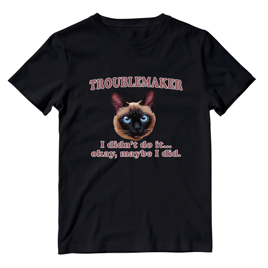 Cotton Shirt: Troublemaker