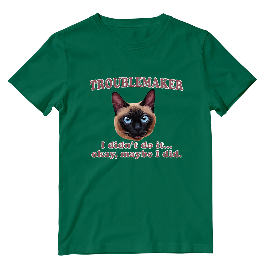 Cotton Shirt: Troublemaker