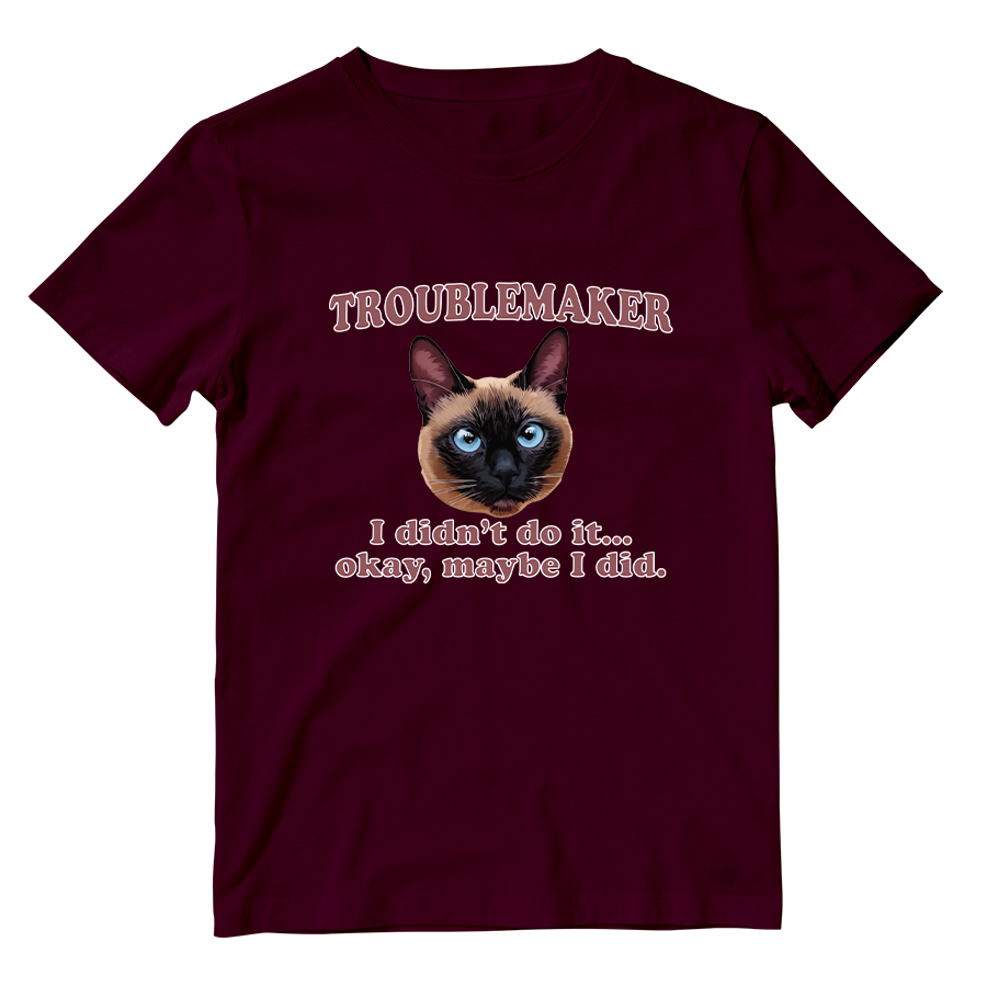 Cotton Shirt: Troublemaker