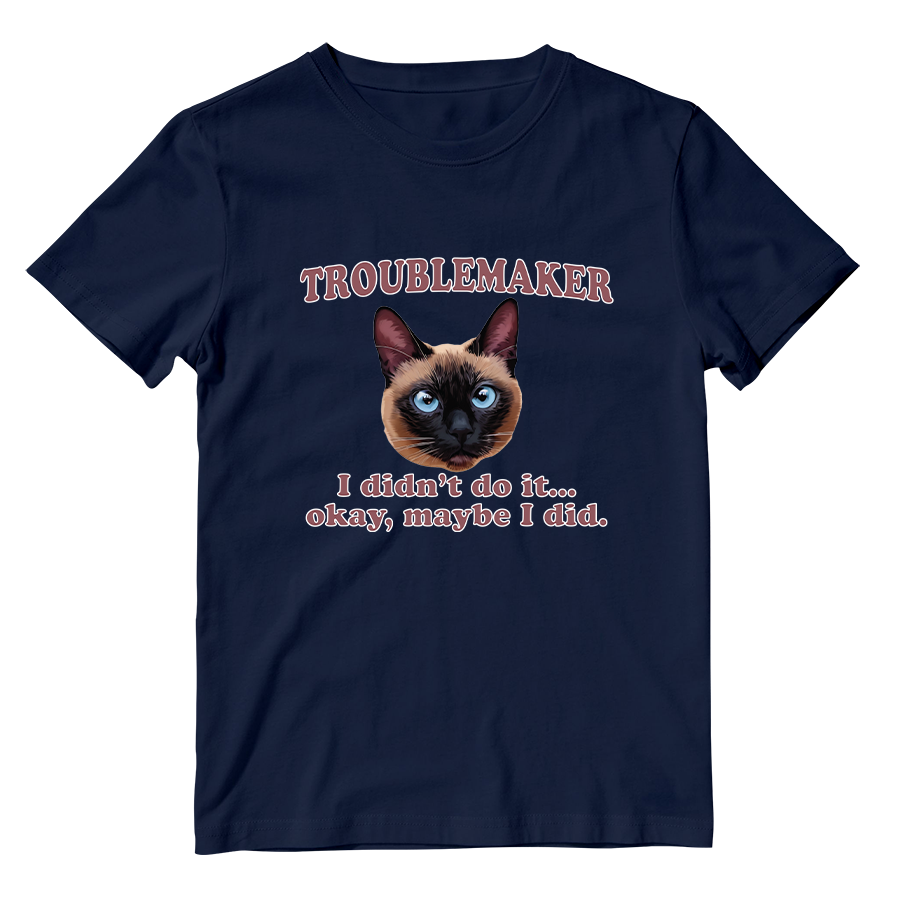 Cotton Shirt: Troublemaker