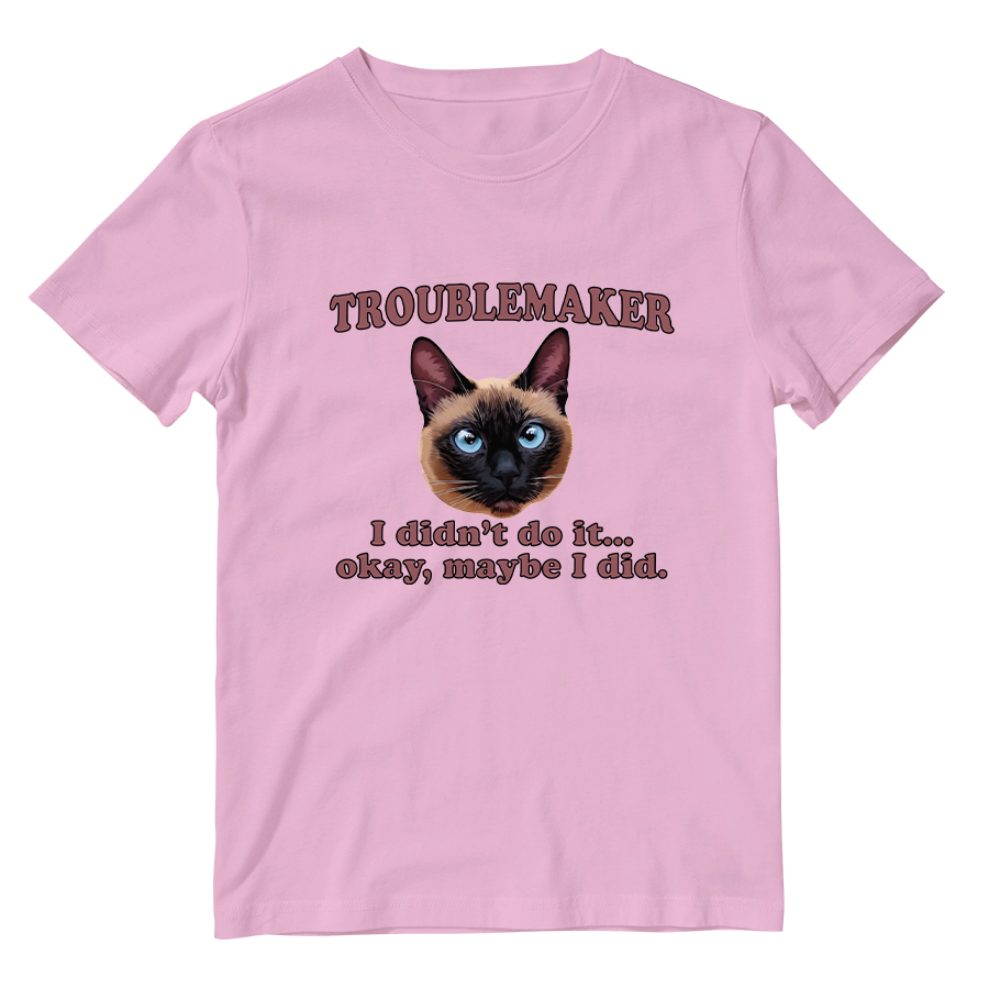 Cotton Shirt: Troublemaker