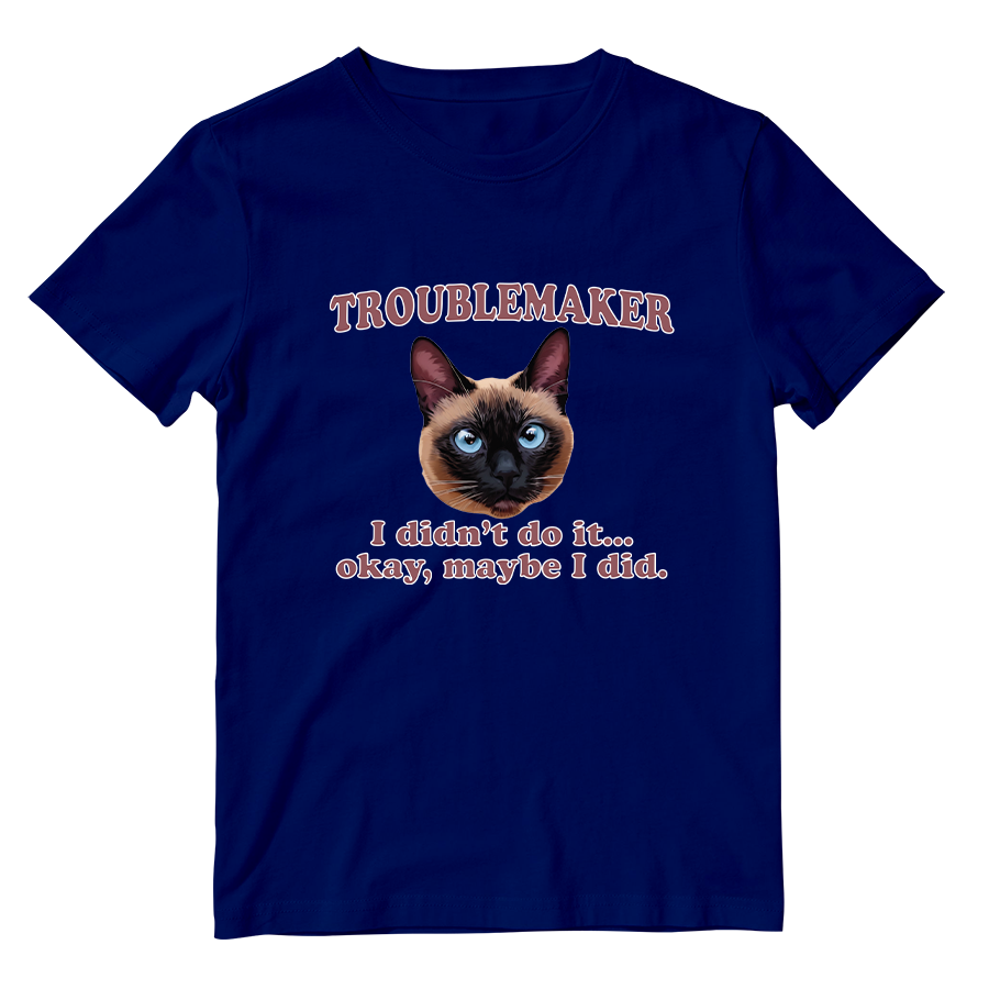 Cotton Shirt: Troublemaker