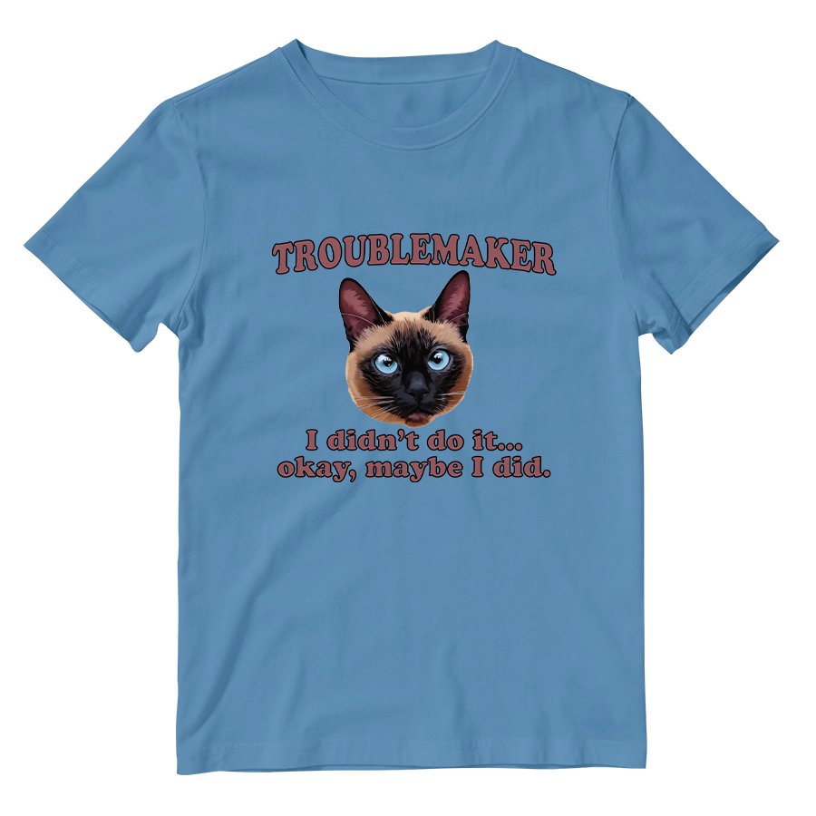 Cotton Shirt: Troublemaker