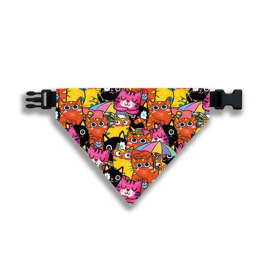 Pet Bandana: Cat Doodle