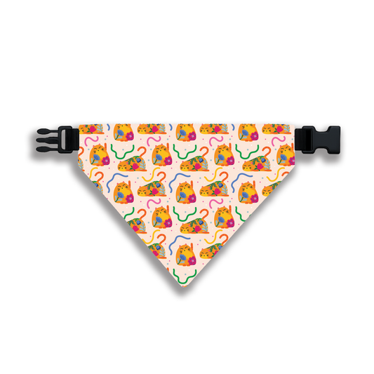 Pet Bandana: Cat Worm