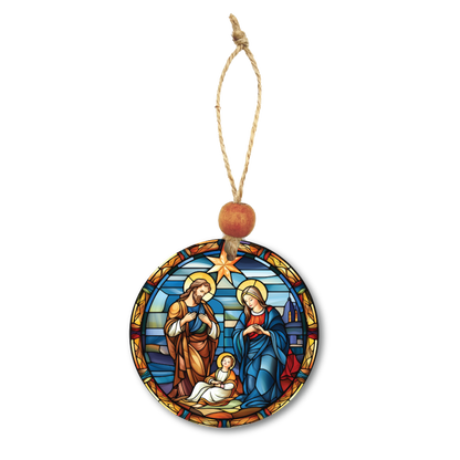 Acrylic Christmas Ornament: Holy Family Set