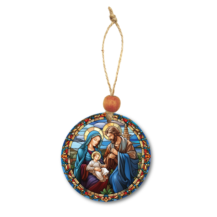 Acrylic Christmas Ornament: Holy Family Set