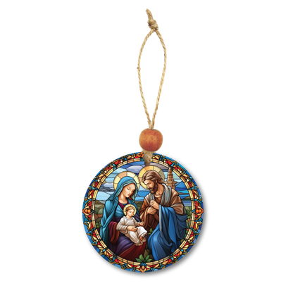 Acrylic Christmas Ornament: Holy Family Set