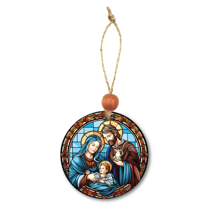 Acrylic Christmas Ornament: Holy Family Set