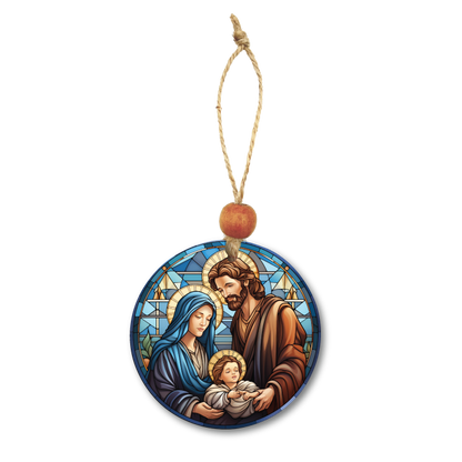 Acrylic Christmas Ornament: Holy Family Set