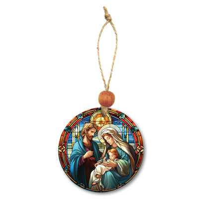 Acrylic Christmas Ornament: Holy Family Set