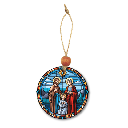 Acrylic Christmas Ornament: Holy Family Set