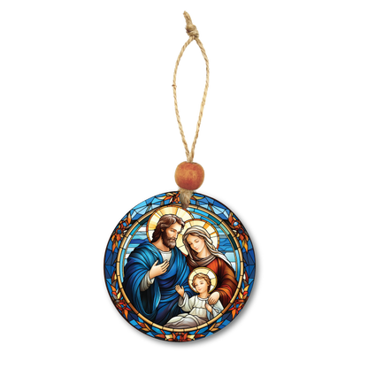 Acrylic Christmas Ornament: Holy Family Set