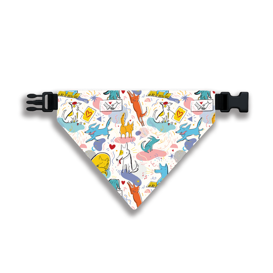 Pet Bandana: Dog Sketch