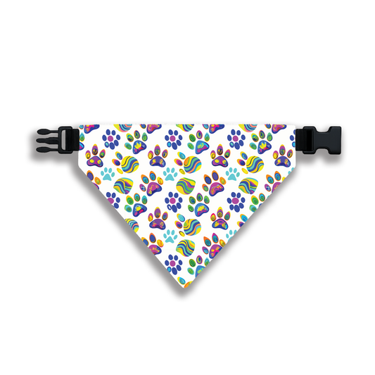 Pet Bandana: Hydro Dipped Paws