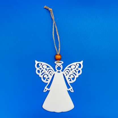 Acrylic Christmas Ornament: Angel Set