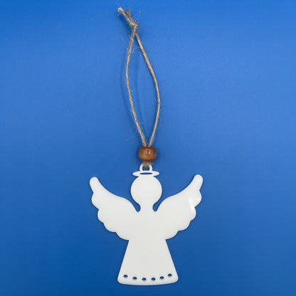 Acrylic Christmas Ornament: Angel Set