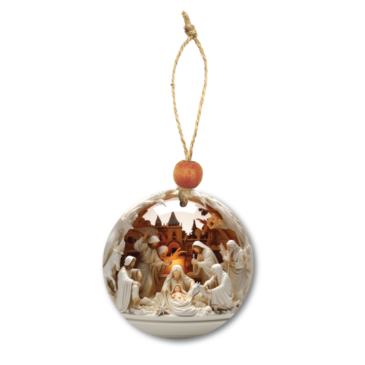 Acrylic Christmas Ornament: Christmas Set 3