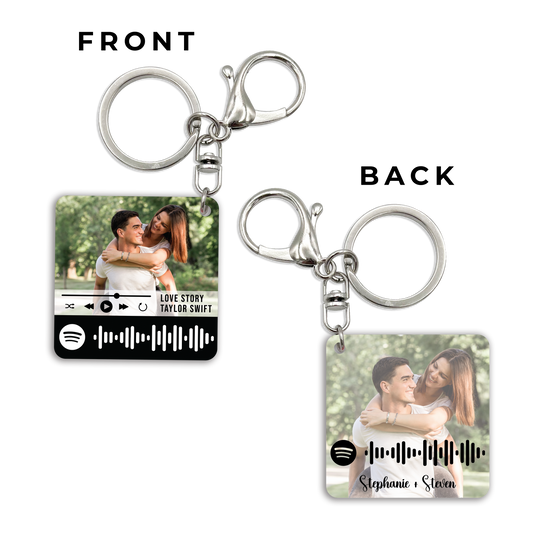 Acrylic Bag Charm: Theme Song Square